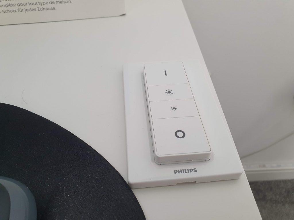 A Philips Hue Dimmer Switch