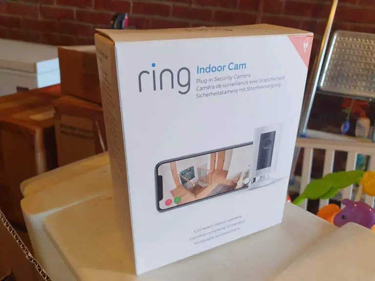 A Ring Indoor Cam box