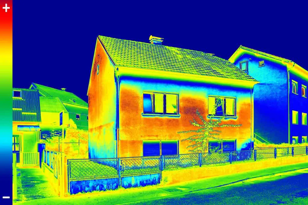 Depositphotos 54783707 l 2015 thermal imaging of the outside of a house