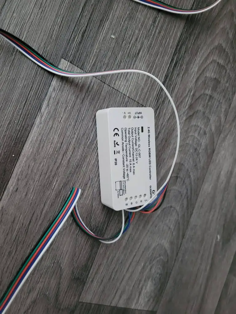 A third party GLEDOPTO controller for LED light strips