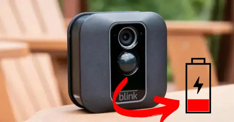 Blink Cameras Battery Draining