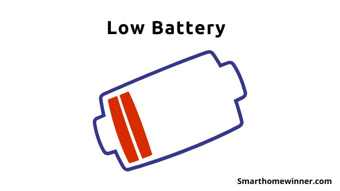 low battery