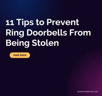 prevent Ring Doorbells From Being Stolen